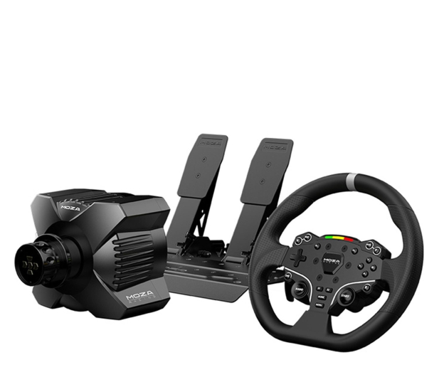MOZA Baza R3 + kierownica + pedały SRP-Lite + zaciski RS074 (PC) - 1365371 - zdjęcie 2